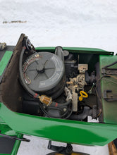 Load image into Gallery viewer, John Deere 316 with Front Blade and Hydraulic rototiller
