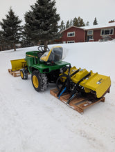 Load image into Gallery viewer, John Deere 322 with Front plow and Rototiller
