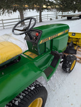 Load image into Gallery viewer, John Deere 322 with Front plow and Rototiller
