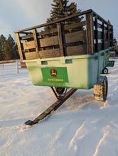 Load image into Gallery viewer, SOLD John Deere 17Hp Utility Cart with 1000LB capacity
