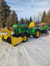 Load image into Gallery viewer, John Deere 316 with Snowblower and box Blade
