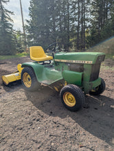 Load image into Gallery viewer, John Deere 112 with rototiller
