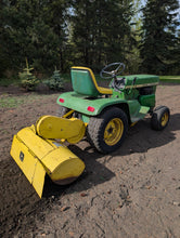 Load image into Gallery viewer, John Deere 112 with rototiller
