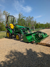 Load image into Gallery viewer, John Deere 2025R ONLY 120Hrs comes with 120R Loader
