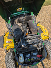 Load image into Gallery viewer, Compact Tractor John Deere 2305 with tiller and mower deck
