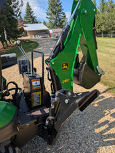 Load image into Gallery viewer, Compact Tractor with Back hoe John Deere 1025R 2014

