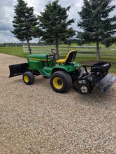 Load image into Gallery viewer, Acreage package John Deere 400 with Rototiller and Blade
