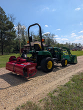 Load image into Gallery viewer, John Deere Compact Tractor 2305 with loader and Rototiller
