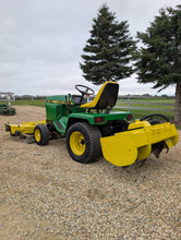 Load image into Gallery viewer, John Deere 318 with Rototiller and Mowing Deck
