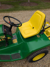 Load image into Gallery viewer, John Deere 318 with Rototiller and Mowing Deck
