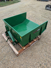 Load image into Gallery viewer, Compact Tractor 3 point hitch dump box
