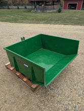 Load image into Gallery viewer, Compact Tractor 3 point hitch dump box
