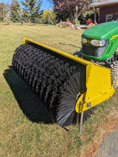 Load image into Gallery viewer, John Deere quick hitch 60" broom !NEW! Brushes
