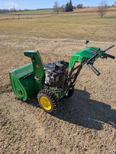 Load image into Gallery viewer, John Deere walk behind snowblower 28"
