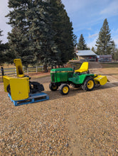 Load image into Gallery viewer, John Deere 318 with hydraulic tiller
