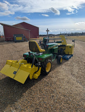 Load image into Gallery viewer, John Deere 318 with hydraulic tiller
