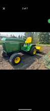 Load image into Gallery viewer, REDUCED: John Deere 400 tractor rototiller snowblower
