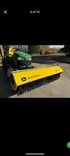 Load image into Gallery viewer, John Deere X485 tractor broom snowplow
