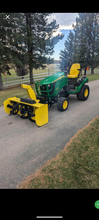 Load image into Gallery viewer, John Deere 1026R diesel tractor snowblower
