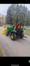 Load image into Gallery viewer, John Deere 1026R diesel tractor snowblower
