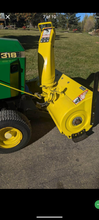 Load image into Gallery viewer, John Deere 318 tractor rototiller snowblower
