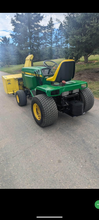 Load image into Gallery viewer, John Deere 430 diesel tractor snowblower
