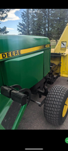 Load image into Gallery viewer, John Deere 430 diesel tractor snowblower
