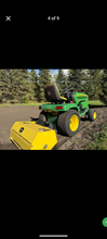 Load image into Gallery viewer, John Deere 345 garden tractor rototiller deck
