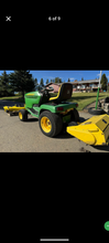 Load image into Gallery viewer, John Deere 345 garden tractor rototiller deck
