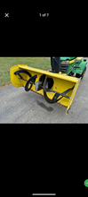 Load image into Gallery viewer, John Deere X340 tractor snowblower mowing deck bagger
