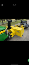 Load image into Gallery viewer, John Deere X340 tractor snowblower mowing deck bagger
