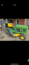 Load image into Gallery viewer, John Deere stx 38 lawnmower plus Baggersystem
