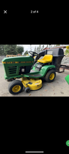 Load image into Gallery viewer, John Deere stx 38 lawnmower plus Baggersystem
