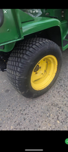 Load image into Gallery viewer, John Deere 318 tractor, cab , snowblower
