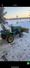 Load image into Gallery viewer, John Deere 322 law tractor snowplow
