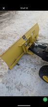 Load image into Gallery viewer, John Deere 322 lawn tractor snow plow rototiller
