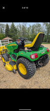 Load image into Gallery viewer, John Deere X585 with 4x4 and 54&quot; mowing deck
