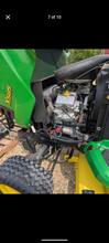 Load image into Gallery viewer, John Deere X585 with 4x4 and 54&quot; mowing deck
