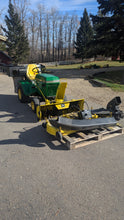 Load image into Gallery viewer, John Deere 316 tractor snowblower mower bagger
