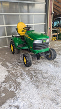 Load image into Gallery viewer, John Deere X485 tractor rototiller
