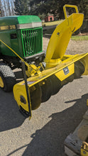 Load image into Gallery viewer, John Deere 316 tractor snowblower mower bagger
