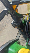 Load image into Gallery viewer, John Deere X475 tractor heated cab snowblower
