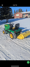 Load image into Gallery viewer, john Deere 345 garden tractor rototiller deck
