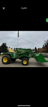 Load image into Gallery viewer, John Deere 420 tractor loader 3 p hitch
