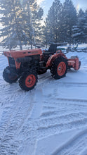 Load image into Gallery viewer, Kubota B7100 and rototiller
