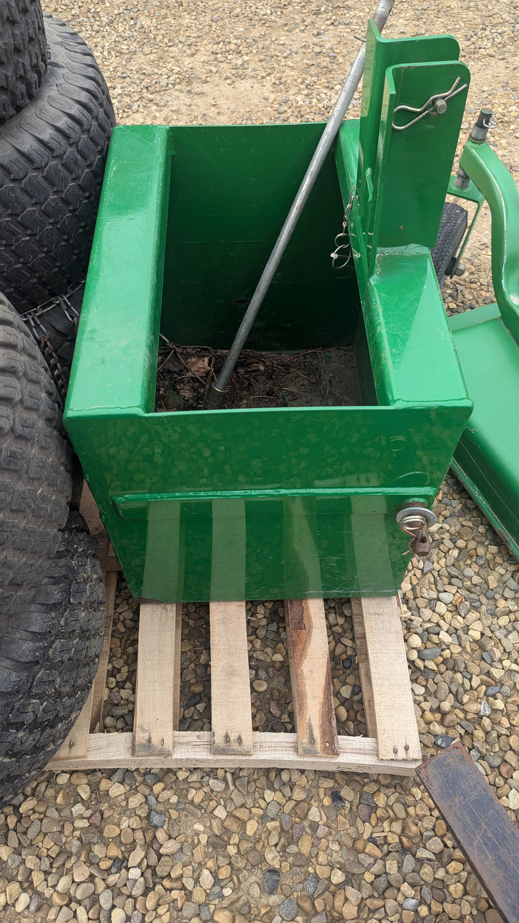 John Deere ballast box