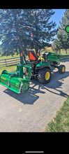 Load image into Gallery viewer, John Deere 1026R diesel tractor rototiller
