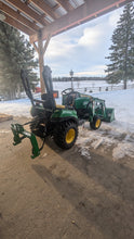 Load image into Gallery viewer, John Deere 1023E diesel compact tractor loader
