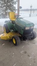 Load image into Gallery viewer, John Deere 455 diesel tractor snowblower package
