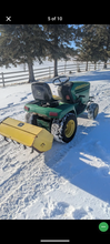 Load image into Gallery viewer, john Deere 345 garden tractor rototiller deck
